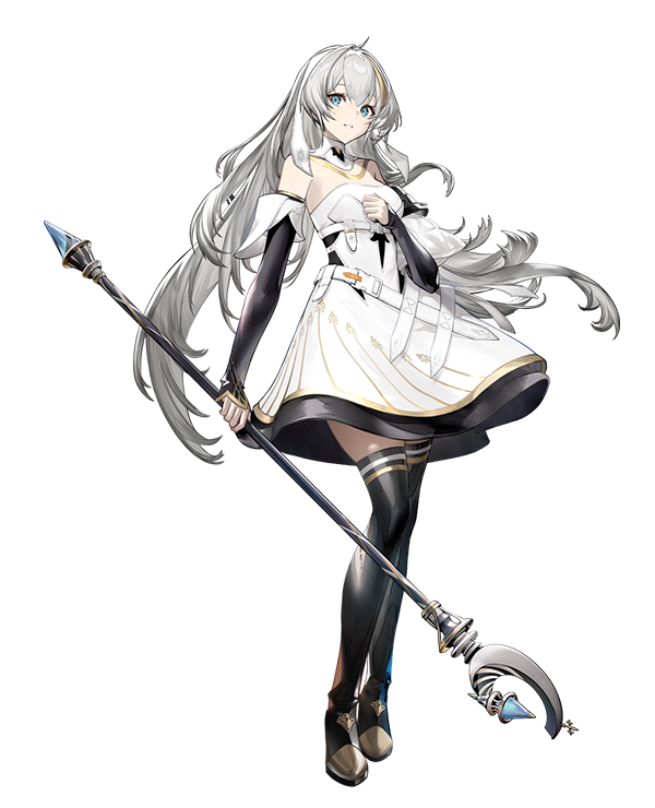 Official full-body character art of Finé