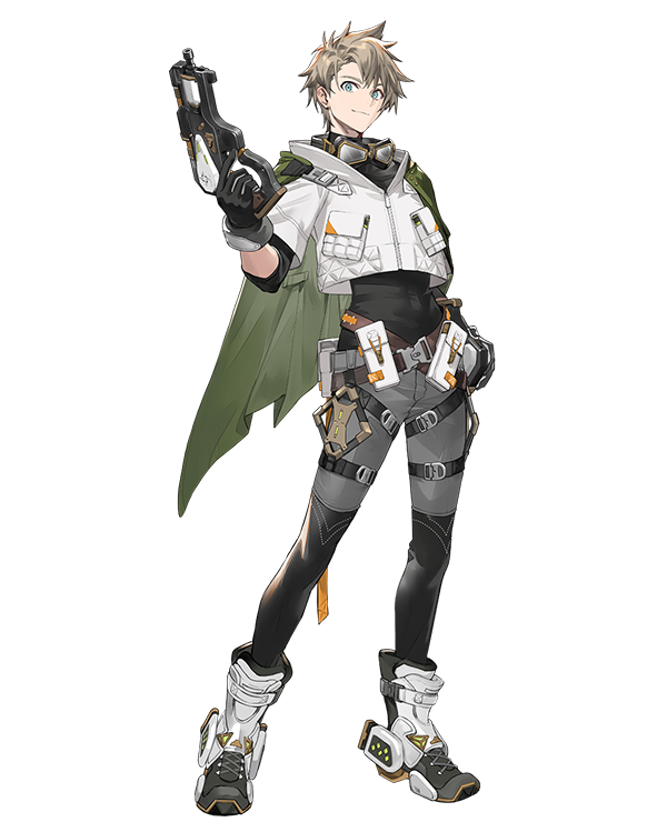 Official full-body character art of Kross